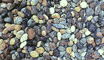 Piedras de diferntes tamaños